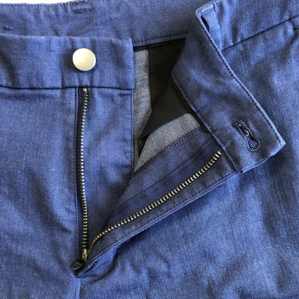 LULULEMON Men's Blue ABC Classic Fit 7” Short style LM7AUDS Size 34 - Picture 7 of 14